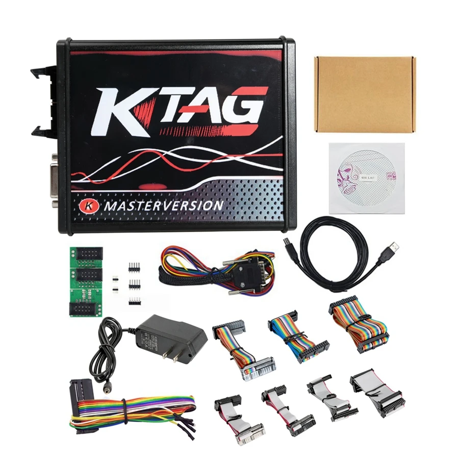 K-tag версия с ECM titanium Winols KTAG V7.020 светодиодный онлайн мастер-версия ECU программист