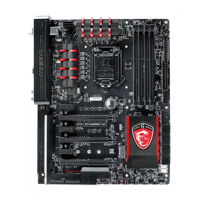 

For MSI Z97 GAMING 9 AC Desktop motherboard Socket LGA 1150 i3 i5 i7 DDR3 32G SATA3 USB3.0 100% fully Tested free shipping