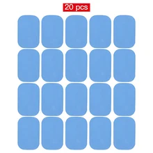 Гелевые подушечки для EMS брюшной тренажер для пресса потеря веса бедра стимулятор мышц Тренажер Замена Массажер гель патч