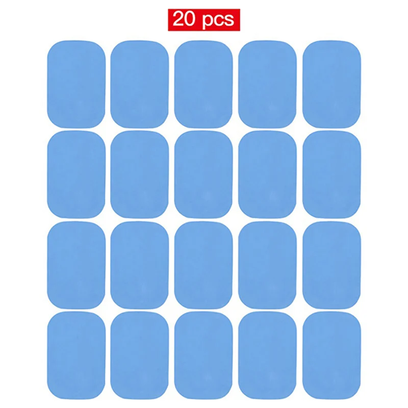 

Gel Pads for EMS Abdominal ABS Trainer Weight Loss Hip Muscle Stimulator Exerciser Replacement Massager Gel Patch