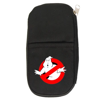 

New Pencil Case ghostbuster Zipper canvas Pen Holders Large Storage Bag School Supplies Stationery Pencil Box