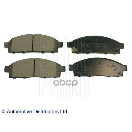 Колодки Тормозные Mitsubishi Pajero Sport/Montero Sport 08/L200 05 Передние Blue Print Adc44272 Blue Print арт. ADC44272