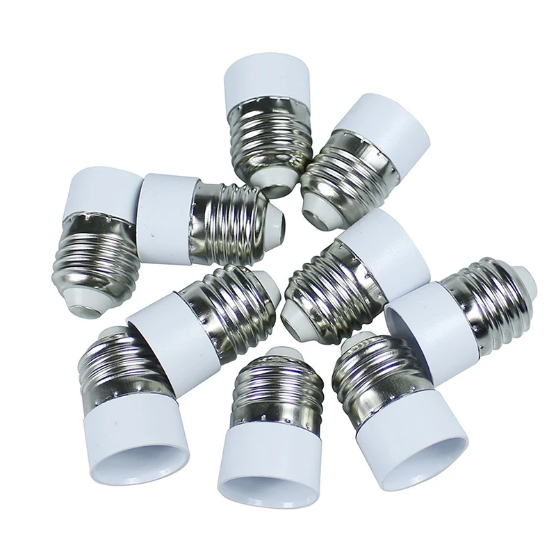 

E27 To E14 Lamp Bulb Socket Base Holder Converter LED Halogen Light CFL Light Anti-aging Socket Adapter Lamp Holder 85V -265V