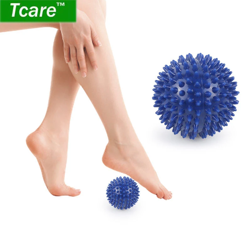 

Tcare 1Pcs Massage Ball Spiky for Deep Tissue Back Massage, Foot Massager, Plantar Fasciitis & All Over Body Muscle Therapy