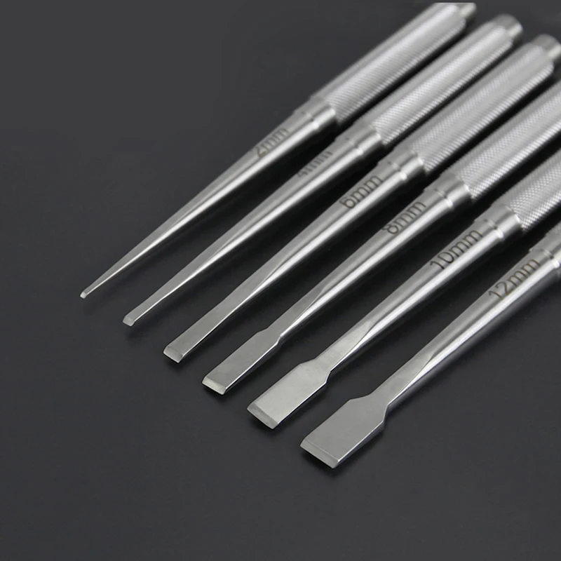 Orrplasztika Műszer Orr Osteotome Rozsdamentes Acél Kerek Fogantyú