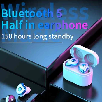 

New Wireless earphone Sports Running Headset Stylish Bluetooth Noise Cancelling Headsets For Se-6Tws