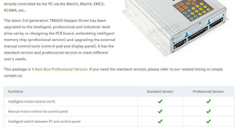 ENGMATE 4 шаговый двигатель TB6600 драйвер HB Nema17 97oz-in двигатель 12В высокого качества блок питания для "сделай сам"