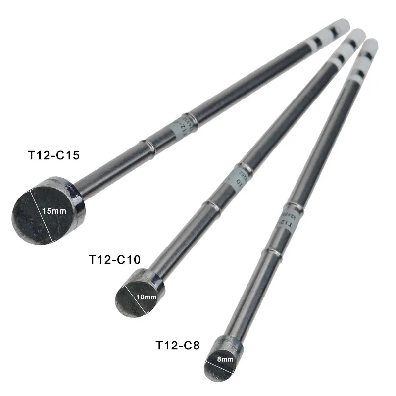 QUICKO Non-standard iron tips T12 soldering Tip for 9501 handle T12 soldering station fast melt tin welding tools recovery tip soldering iron tips