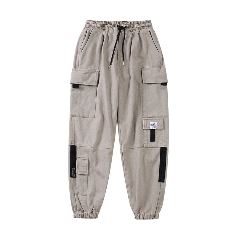 UnaReta брюки мужские новые ретро мужские Мульти-карманные шаровары Хип-хоп брюки уличная пот брюки Harajuku мужские повседневные брюки карго