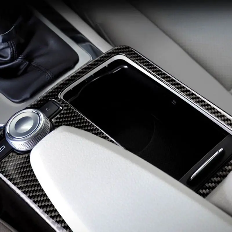 Внутренняя консоль рамка держателя стакана воды крышка отделка для Mercedes-Benz C Class W204 U1JF