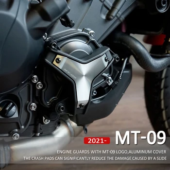 Nowe akcesoria motocyklowe boczne osłony osłony silnika osłony zderzeniowe dla Yamaha Tracer 9 gt MT-09 MT09 Tracer 2021- tanie i dobre opinie Otilli CN (pochodzenie) For MT-09 2021 1inch High quality ABS+aluminum Zabezpieczenia przed upadkiem 0 65kg Black A set