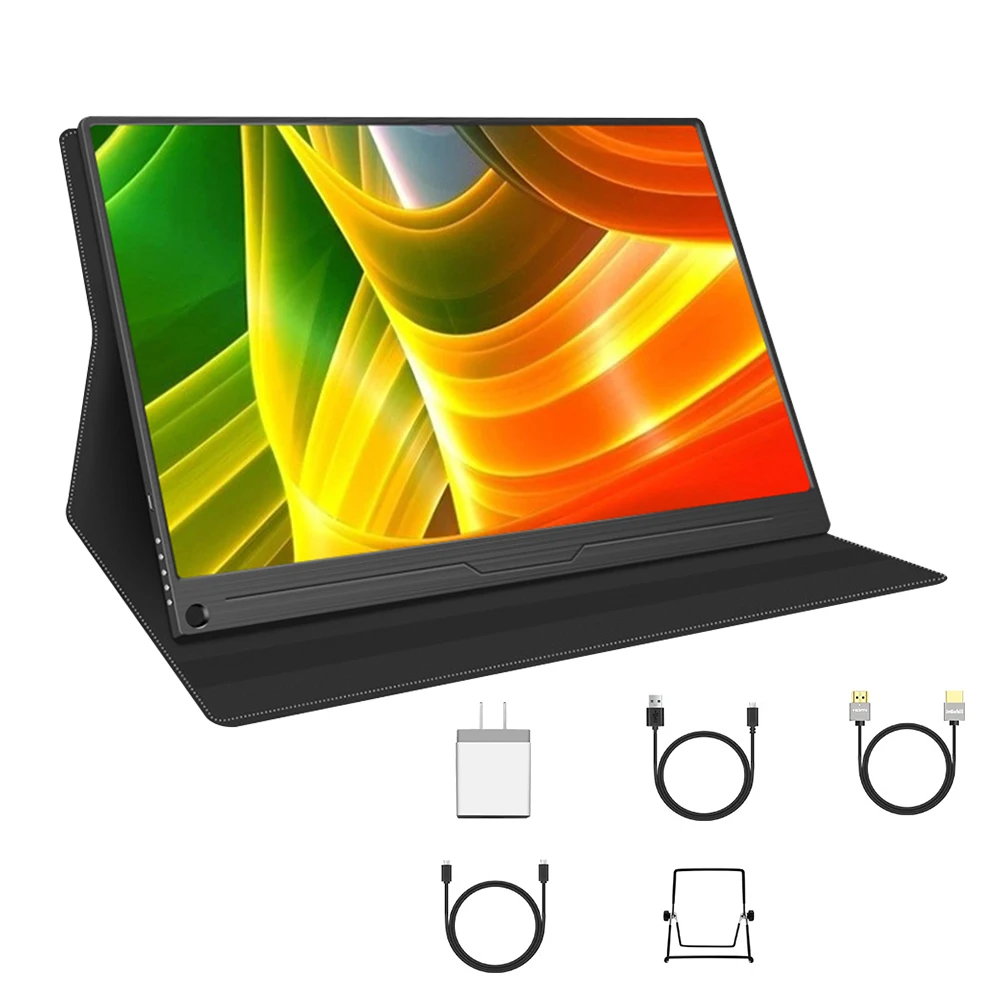 

13.3 Inch 1080p HD Gaming Monitor Ultra Thin USB Type C With Speaker Screen Display Expansion Mini For Laptop Portable