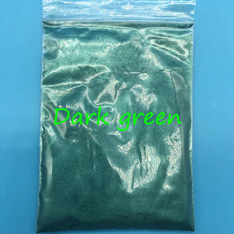 Dark green 10 г фиолетовая здоровая Натуральная Минеральная пудра MICA порошок сделай сам для мыла краситель для мыла макияж мыло для век порошок мыло ручной работы - Цвет: Dark green