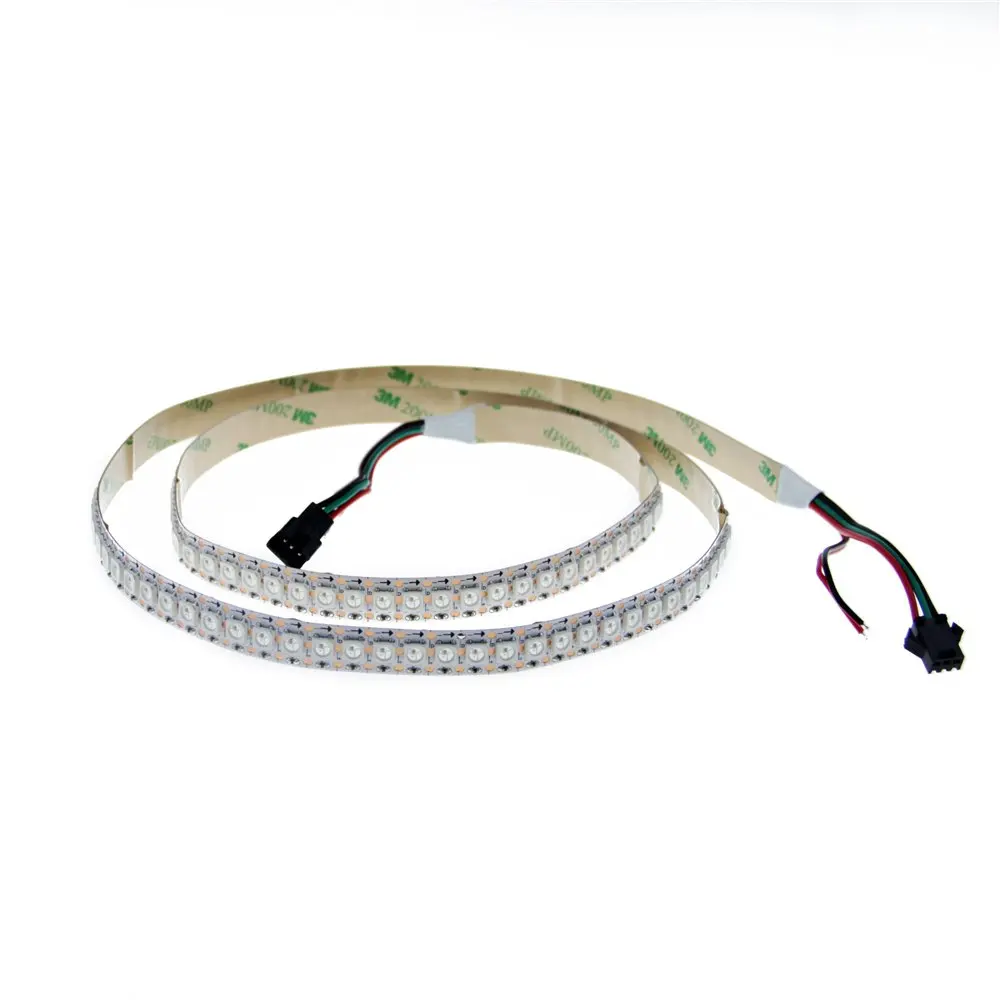 DC5V WS2812B 30/60/144 светодиодов/м Smartled pixel RGB индивидуально адресуемые светодиодные