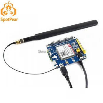 

Raspberry Pi SIM7600G-H 4G HAT LTE CAT4, the Global Version