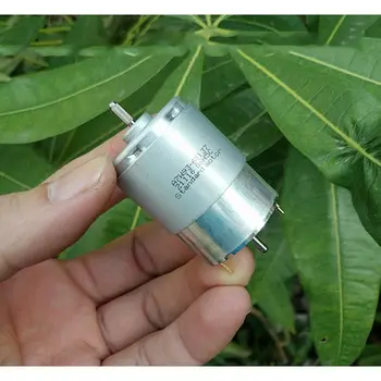 

STANDARD Dual Shaft RS-385 Motor DC 12V-24V 18V High Speed Large Toruqe Embossed for DIY Encoder Electric Power Machinery Tools