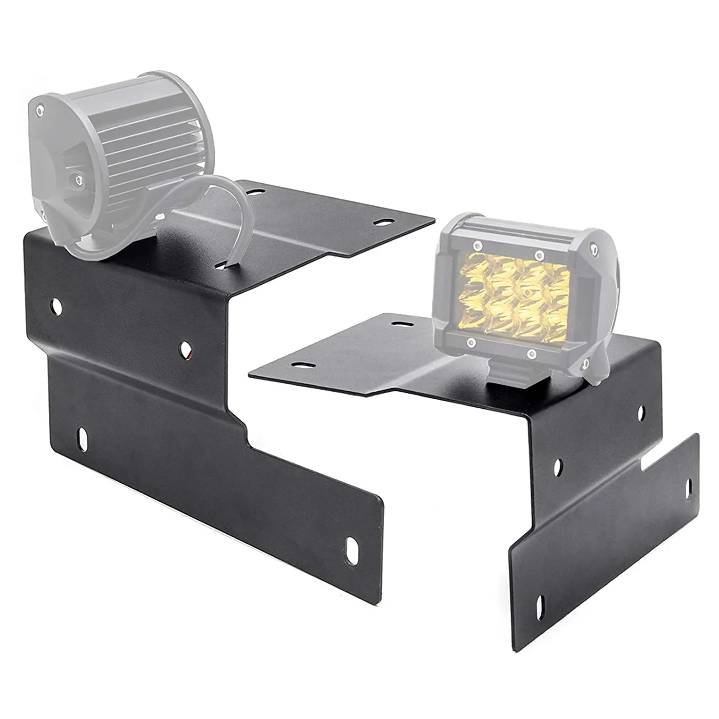 Car Accessories 2PCS Mount Bracket for Jeep Wrangler JL Gladiator JT