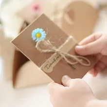 Поздравление/Спасибо/благословение винтажные канцелярские принадлежности Повседневные Товары карты цвет случайный отдельных