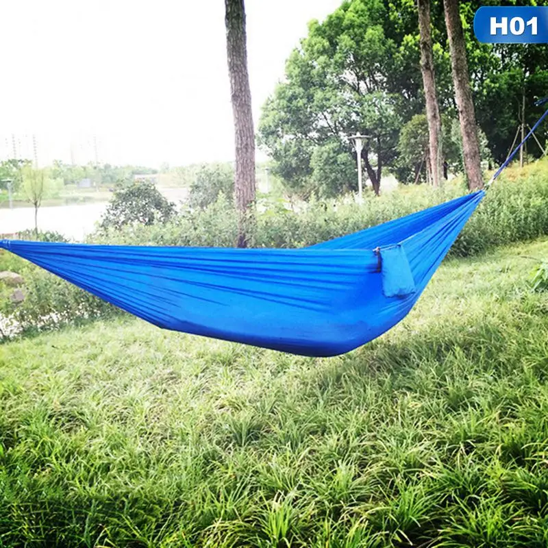 

Travel Survival Hunting Sleeping Outdoor Double Hammock Portable Parachute Cloth 2 Person hamaca Adult Outdoor Backpacking