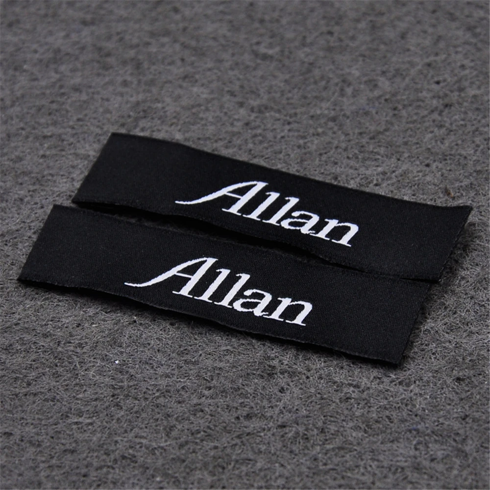 Custom Clothing Labels - Personalized Brand , Organic Cotton Ribbon Labels  , Logo or Text, Sewing Labels (FR262) - AliExpress