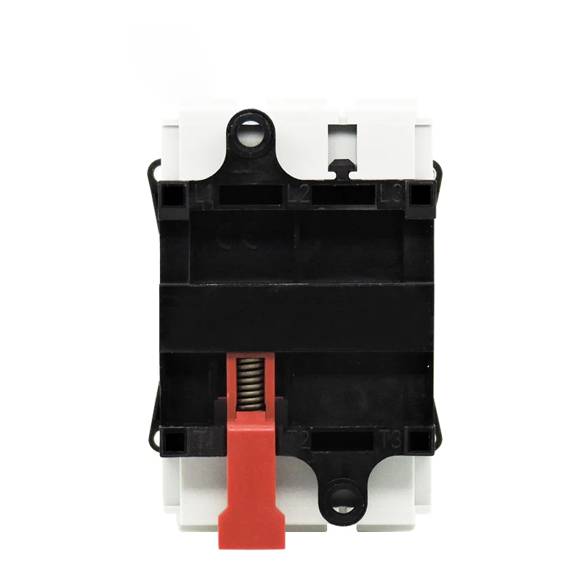 

Load switch isolating switch 3P V01C 20A 690VAC cabinet operating handle bottom plate installation operation