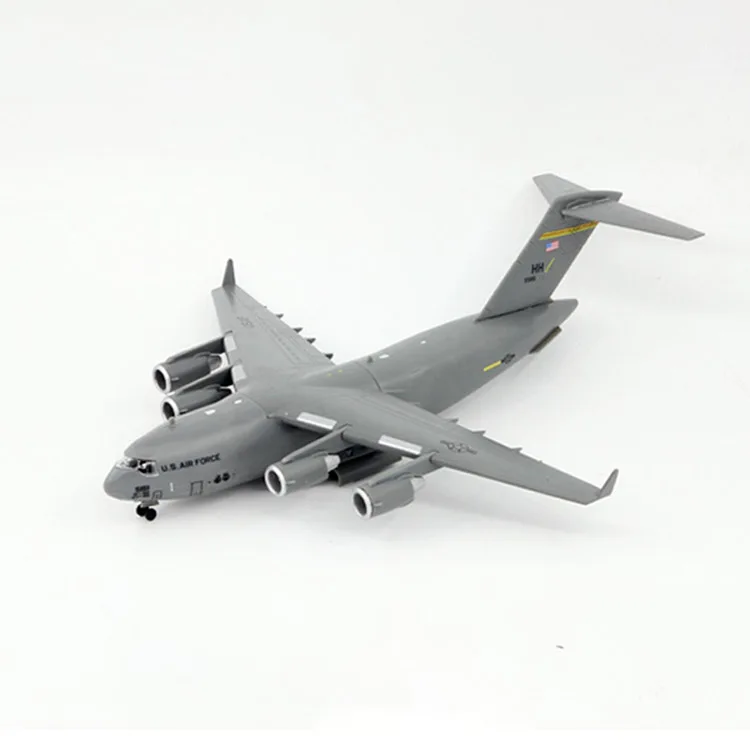 1/200 самолет модель самолета Канада USAF C-17 Globemaster III Тактический военный транспорт самолет литой металлический самолет модель - Цвет: Photo Color