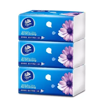 

Vinda Tissue Paper Pumping Household Restaurant Paper Toilet Paper Facial Tissue Paper Bag Wet Paper