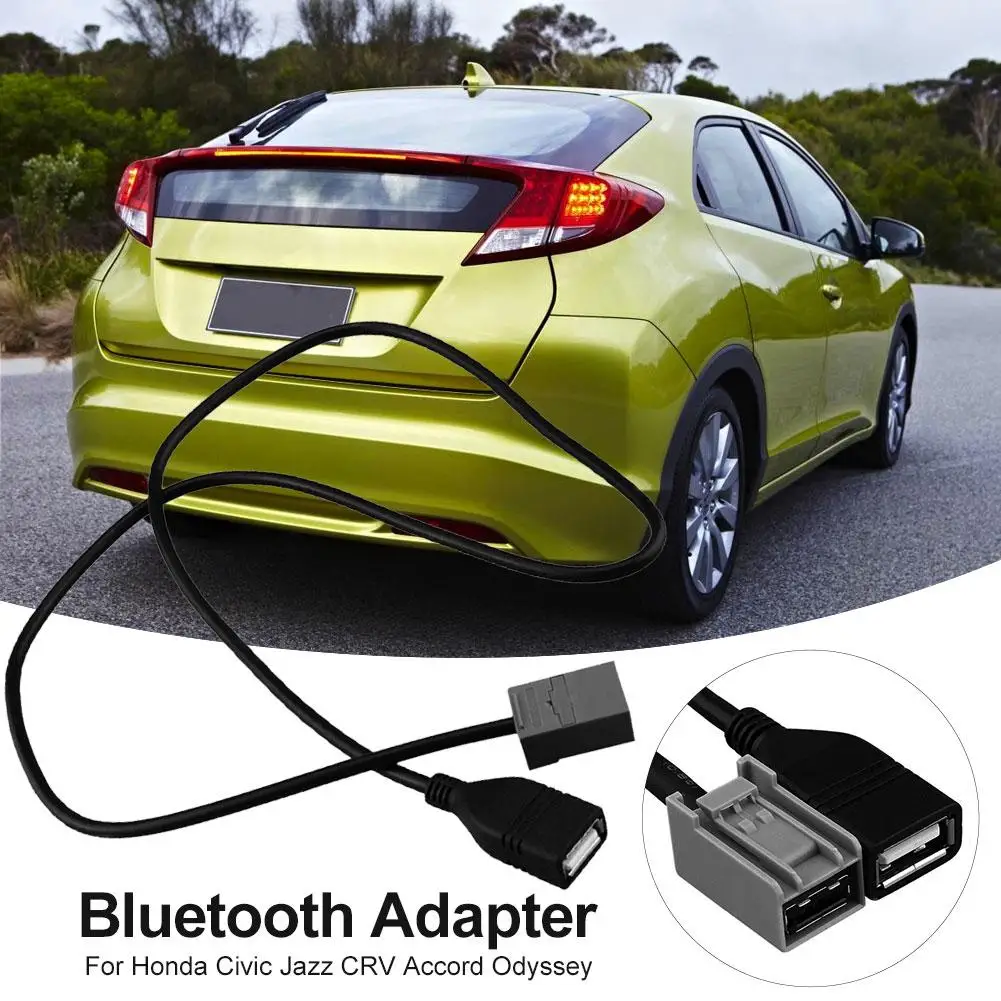 Bluetooth аудио кабель AUX-USB адаптер Черный Подключите ваш совместимый IPOD к этому