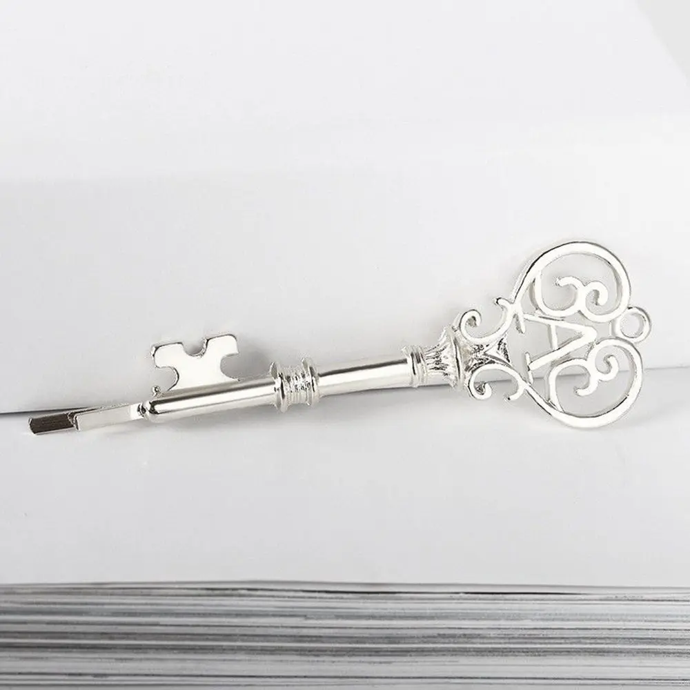 Retro Key Shaped Leaf Hairpin Hair Clip Stick Barrette Hair Accessories Headwear Retro Key Shaped Leaf Hairpin Hair Clip Stick Barrette Hair Accessories Headwear