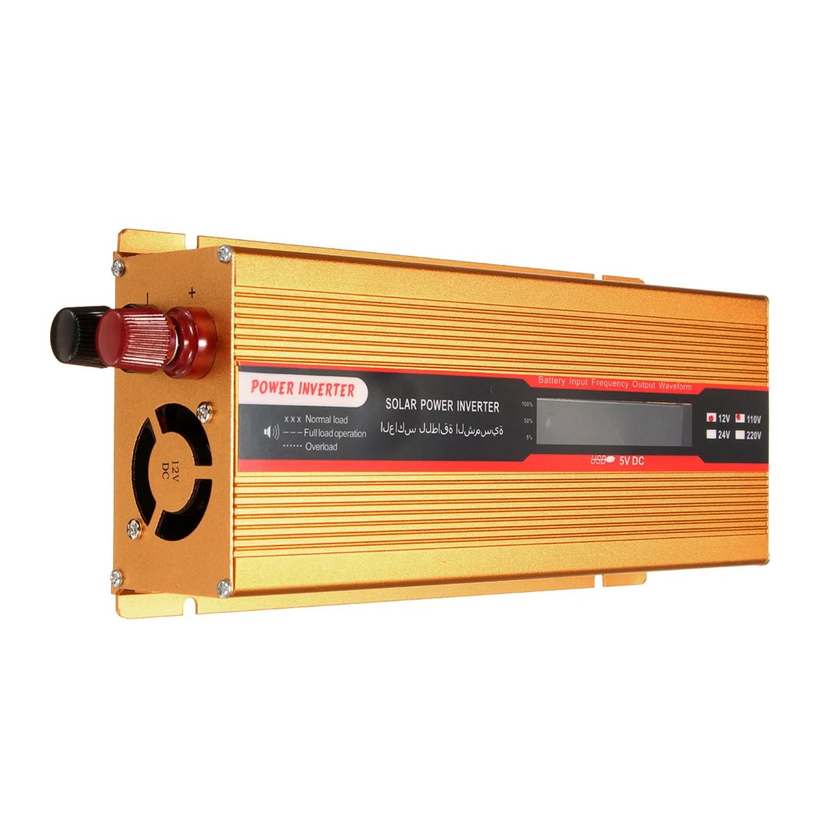 6000W фары для автомобилей Мощность инвертор 12/24V дo AC 220/110V конвертер USB модифицированный синусоидный инвентор с перегрузки преобразования прочную защиту высокое
