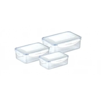 

Container Tescoma freshbox 3 PCs. 1.0 1.5 2.5 L rectangular 892092