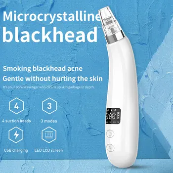 

Blackhead Remover Face Acne Black Dot Pimple Electric Microcrystalline Blackhead Vacuum Cleaner Pore Blackhead Skin Care Machine