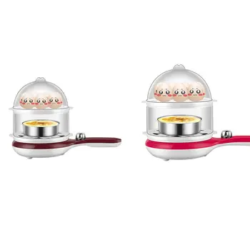 

Egg Boiler Double-layer Capacity Egg Cooker Small Frying Pan Omelette Small Steamed Egg Breakfast Machine