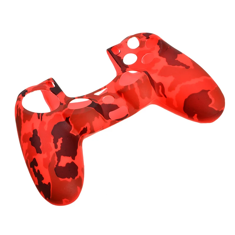 Для PS4 Playstation 4 тонкий контроллер 1 шт. силиконовый защитный кожаный чехол ручка ручки наклейка 5 цветов Mayitr