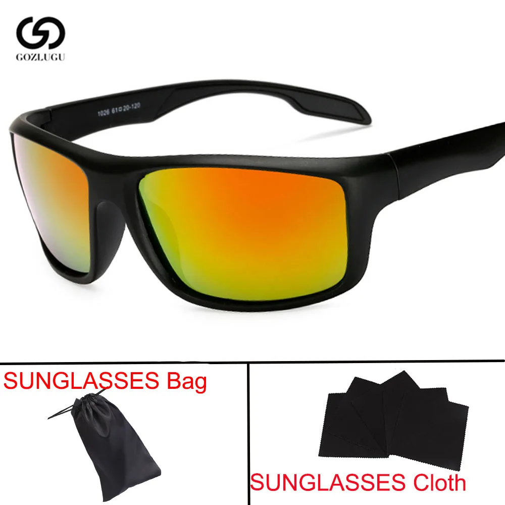 Men's / Women's Classic Polarized Sunglasses Fashion Style Sunglasses Retro Brand Design UV400 - Цвет линз: R02 red lens