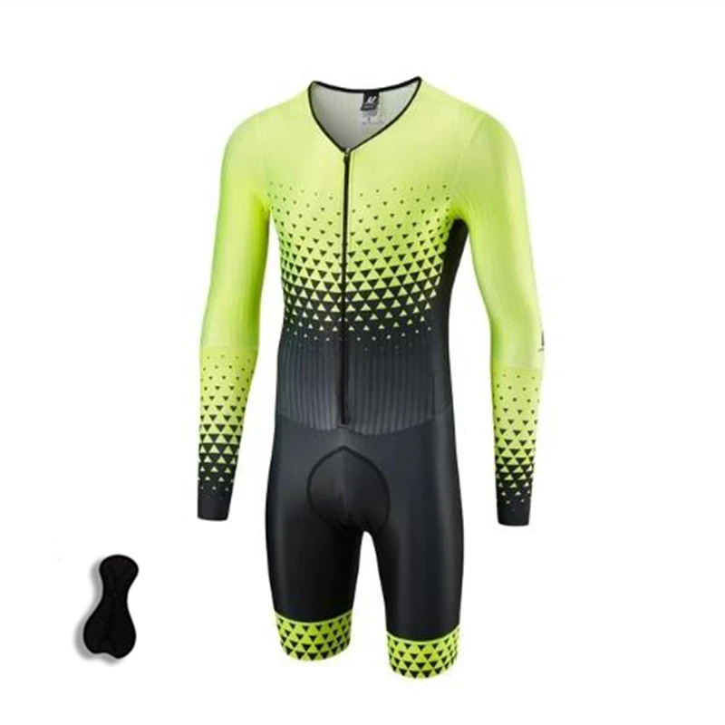 men's Fashion Clothes Swimwear Cycling Triathlon Sets Sleeveless Ciclismo Bicycle  Jumpsuit Kits 4