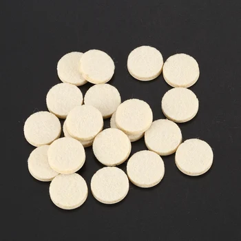 

20pcs Self-Stick 3/4 inch Furniture Felt Pads for Hard Surfaces - Oatmeal, Round