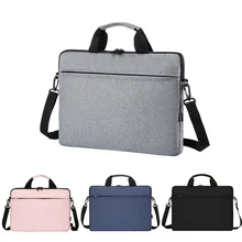 

Laptop Bag 13.3 14 15.6 Inch Waterproof Notebook Case Sleeve For Macbook Air Pro 13 15 Computer Shoulder Handbag Briefcase Bags