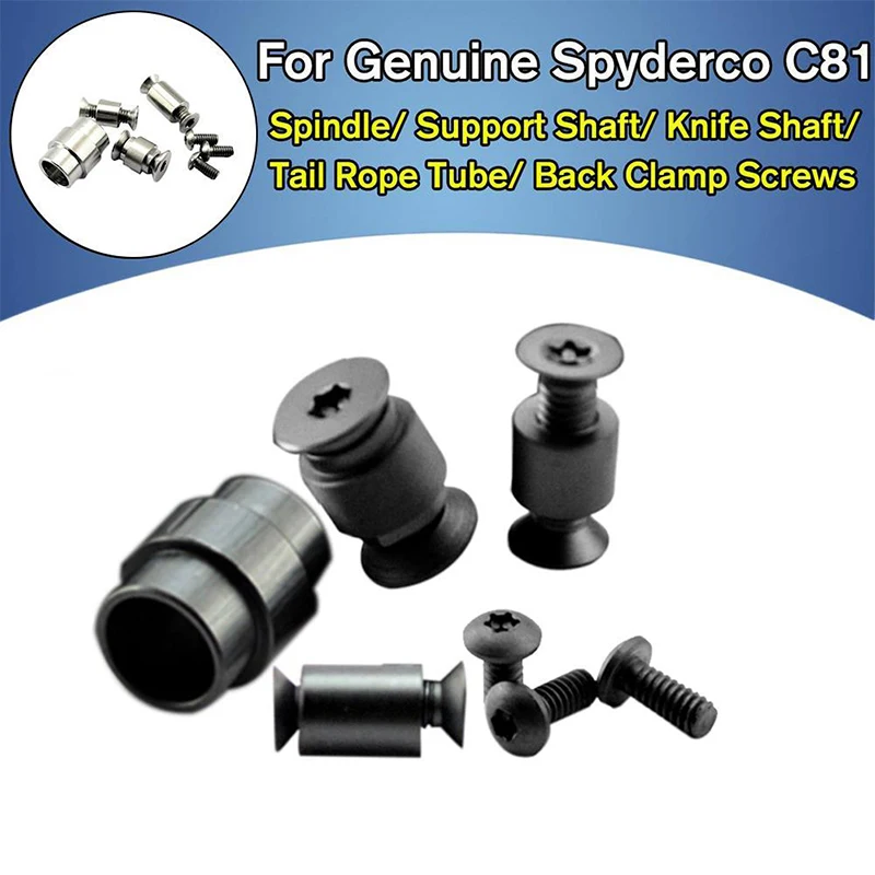 

Full Set Of Titanium Alloy Nail For Knife C81 Screw Spider Handle Screw C81 Para/2 Blade Screw EDC Knife C81 Accessories