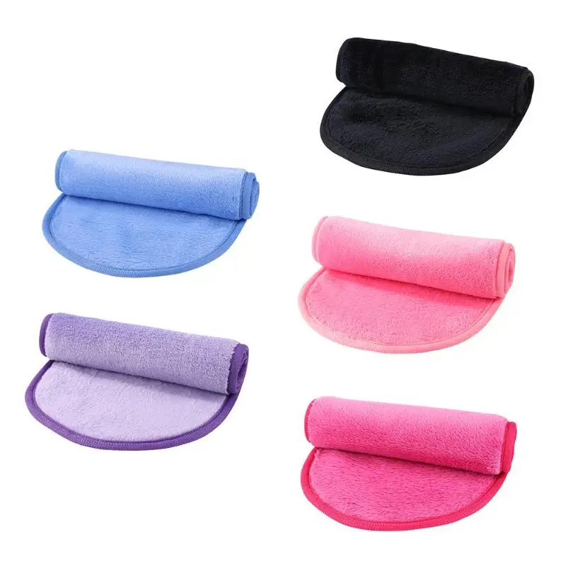 Reusable Microfiber Facial Cloth Pads Makeup Remover Cleansing Face