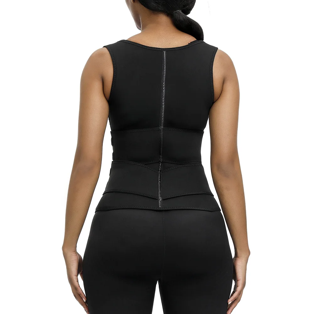 Feelingirl неопрен Body Shaper Для женщин талии тренер 9 стальные косточки, под бюст Корректирующее белье для похудения жилет Мужская портупея спортивные Сауна Топ