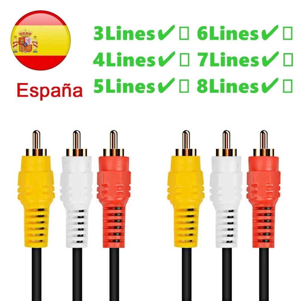 Spain stable cccam 3 lines for Europe support Portugal Germany Netherlands is compatible with speaker satellite TV