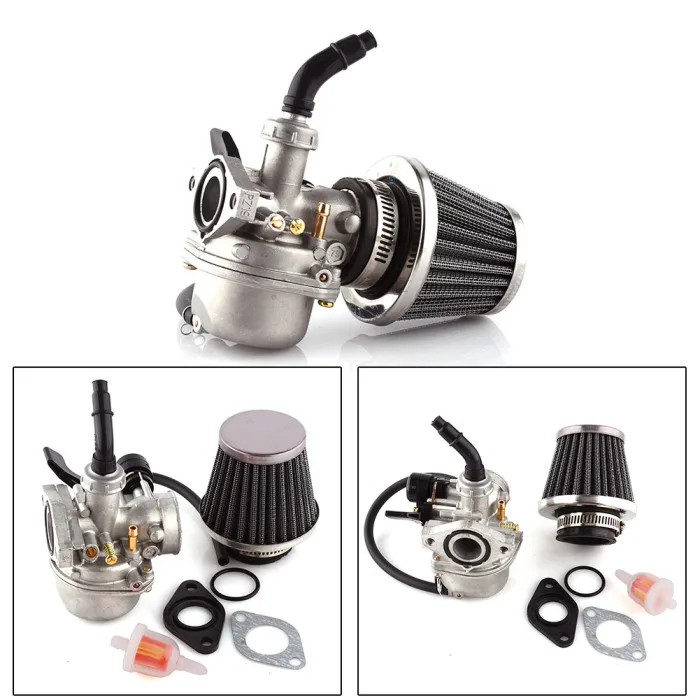70cc 90cc 110cc ATV Dirt Bike Go Kart Карбюратор с воздушным фильтром аксессуары для мотокросса ATV