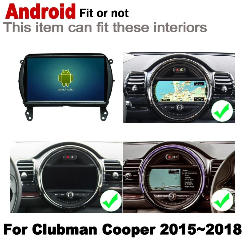Для Mini Clubman Cooper S D F54~ автомобильный мультимедийный плеер gps аудио радио навигация NAVI