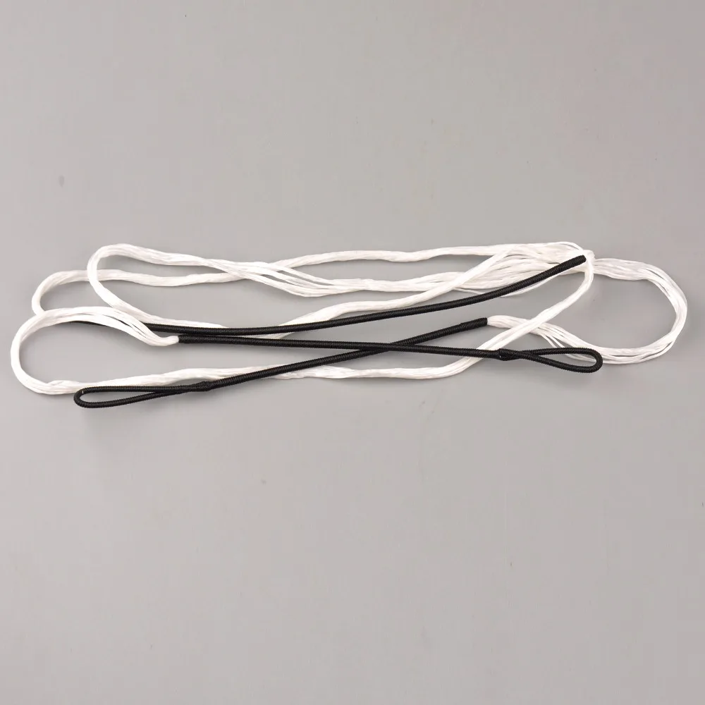 Ремешок для стрел Bowstring сменная веревка разных размеров черный Рекурсивный бант