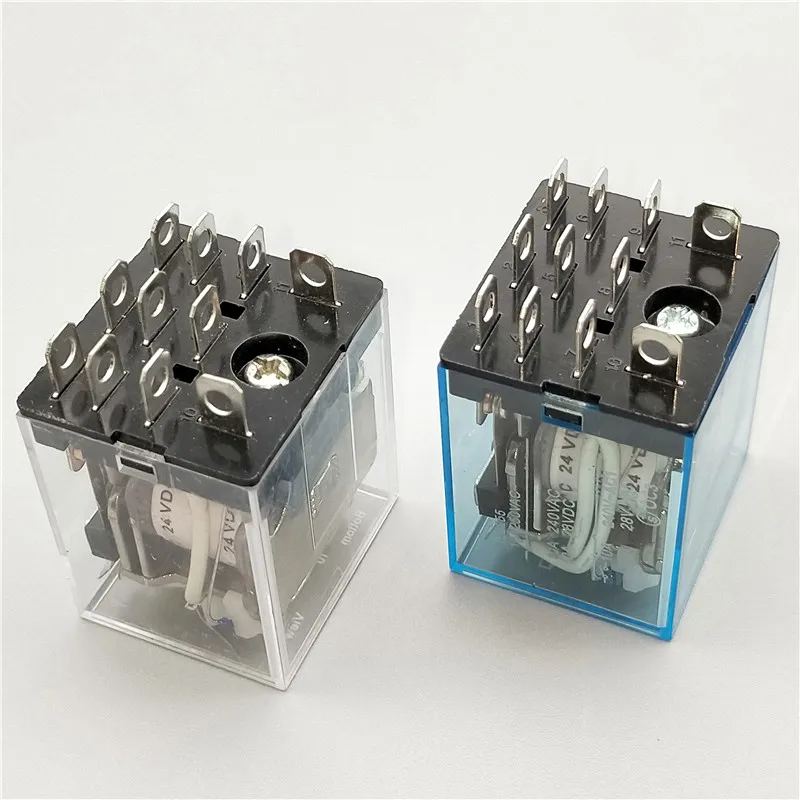 Реле HH63P LY3 LY3NJ 1 шт. реле на 220 В 24 12 10 А 11PIN серебряная контактная электромагнитная