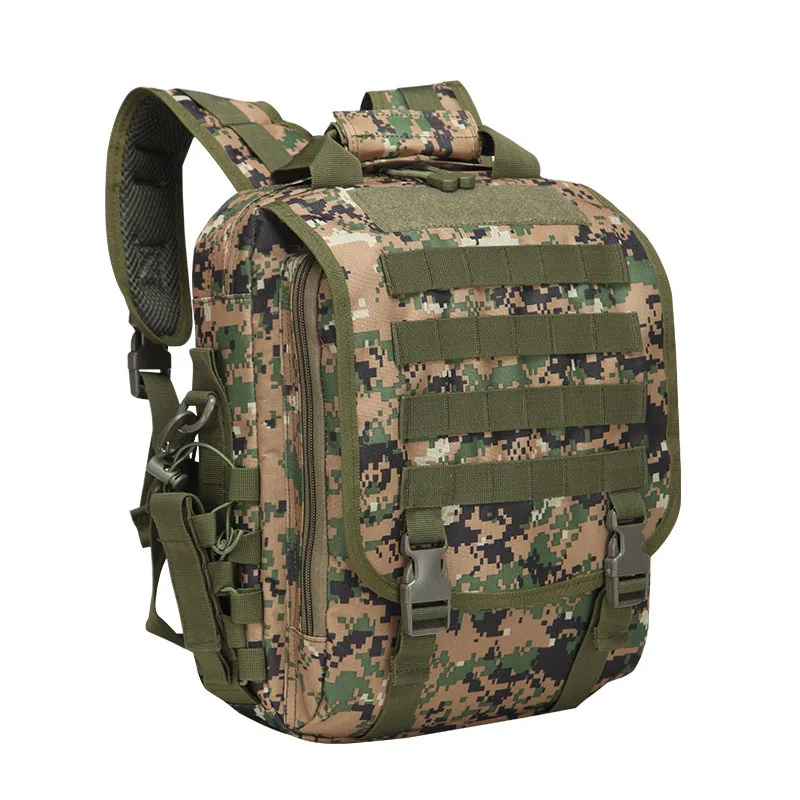 Тактический Рюкзак MOLLE, камуфляжный рюкзак для активного отдыха, водонепроницаемая сумка на плечо, рюкзак для путешествий, спортивная сумка для кемпинга - Цвет: Jungle digital