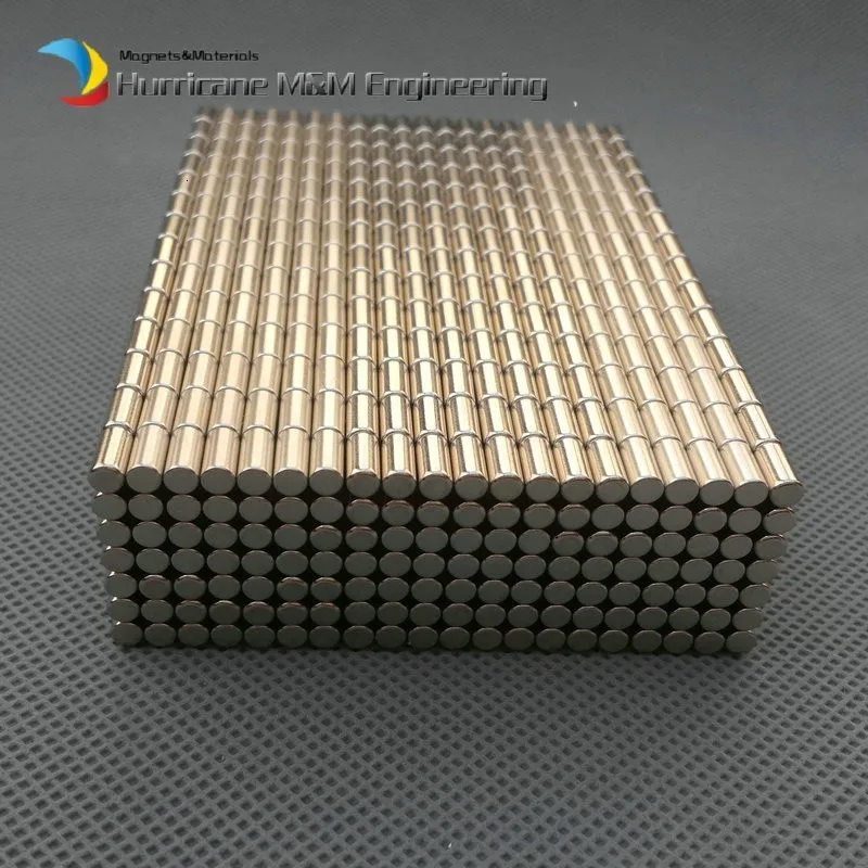 1000 шт. NdFeB дисковый магнит 1/" dia. x1/4" толщиной 3,175x6,35 мм неодимовые магниты класса N42 NiCuNi покрытые осено намагниченные