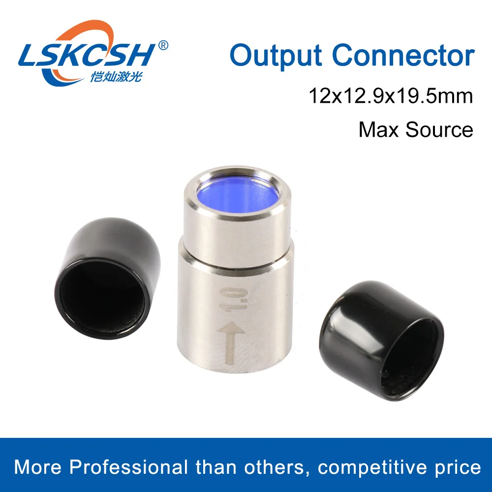 LSKCSH Max волоконный лазер с выходным разъемом группа защитных линз для