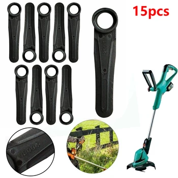 

15PCS 86mm Plastic Mower Blades For Flymo Minimo Plus E25 E30 Cutters Tool Brand New And High Quality